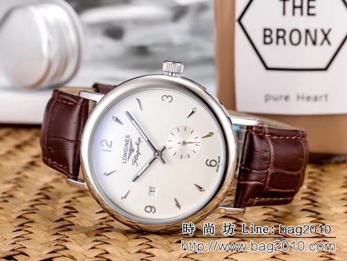 LONGINES浪琴 獨立五字位小秒 精品男士腕表 WSS2306
